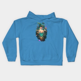 Tropical Fish Cove Kids Hoodie